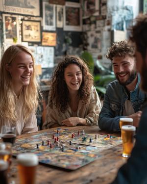 People Playing Board Games